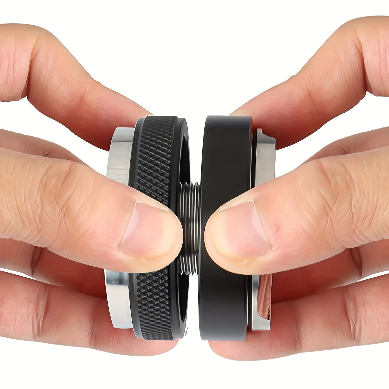 Adjustable Depth Coffee Tamper and Leveler 51/53/58mm for Espresso Machines