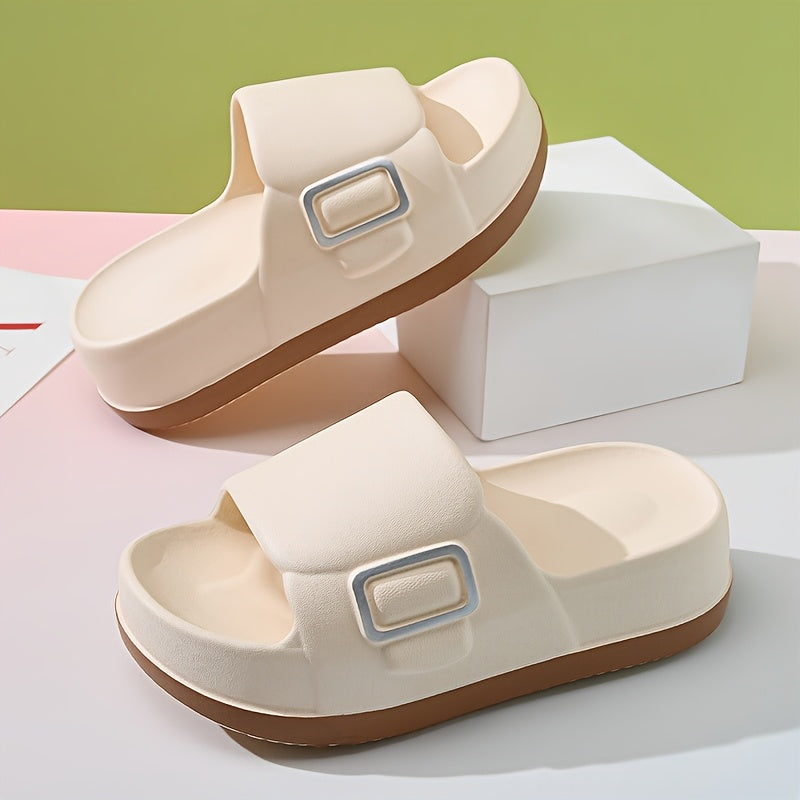 Women Cloud EVA Slippers Summer Casual Open-Toed Indoor Outdoor