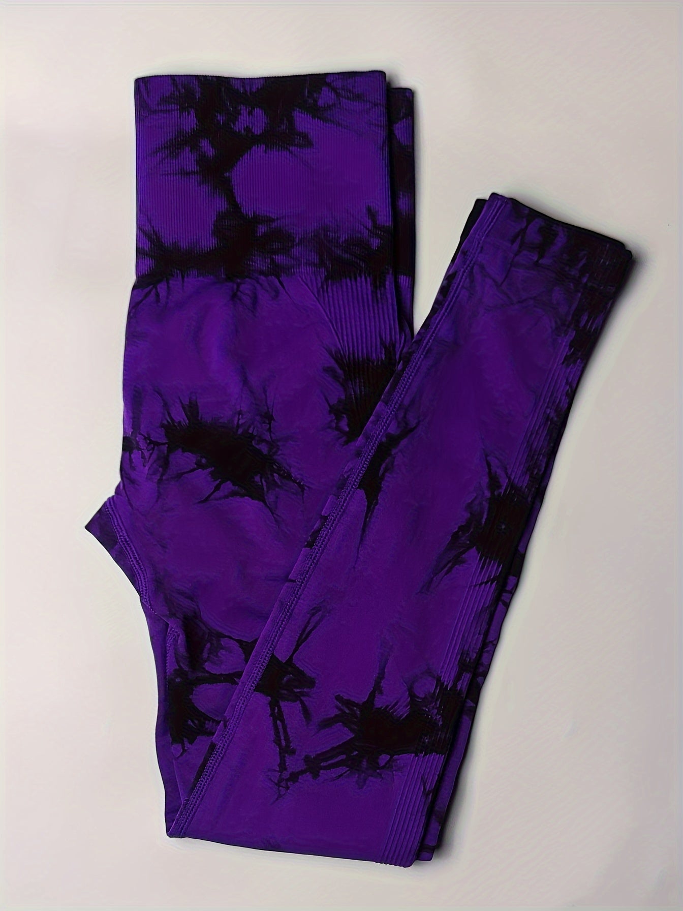 High Stretch Tie-Dye Seamless Tummy Control Gym Leggings for Yoga