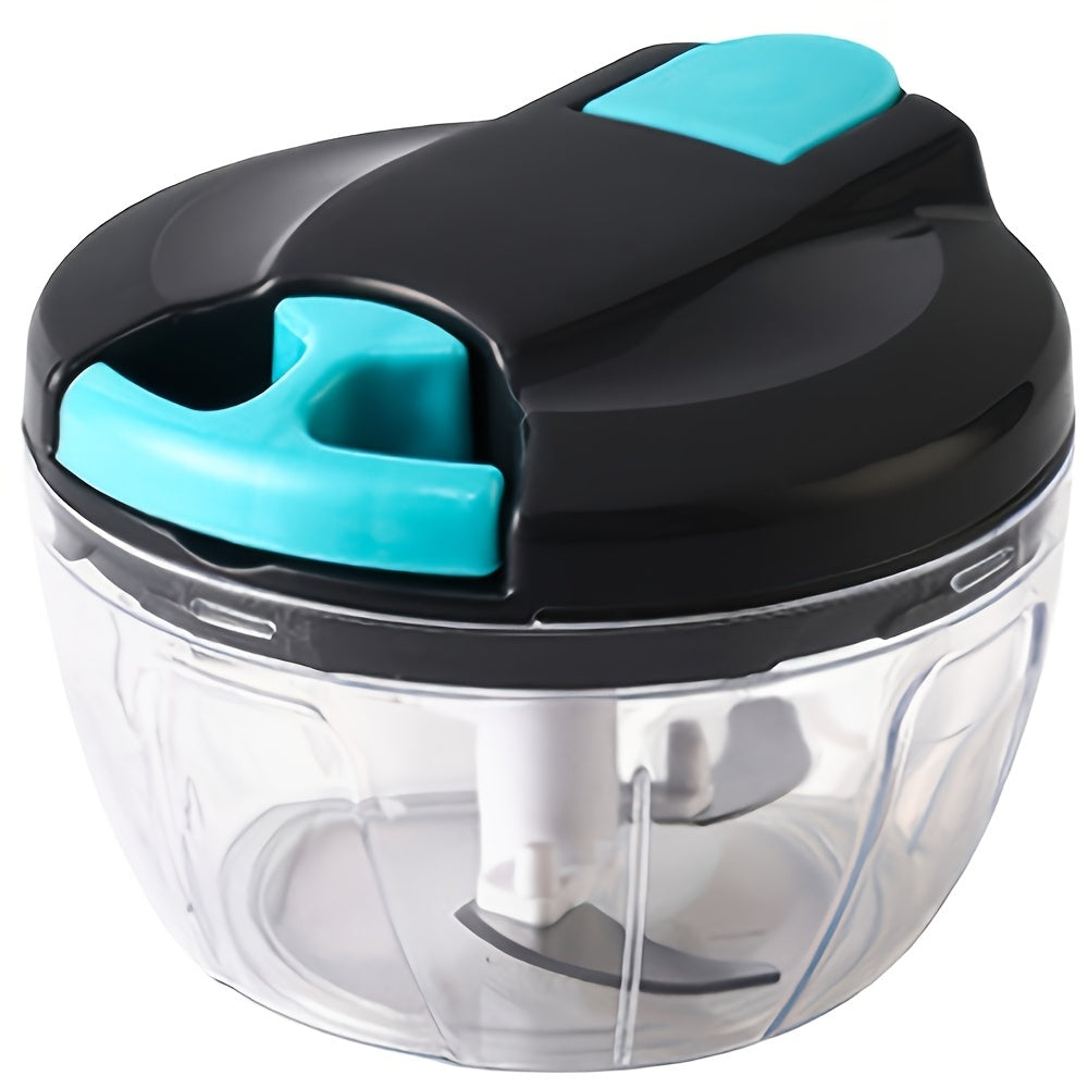 Manual Food Chopper and Meat Grinder Kitchen Gadget for Vegetables and Salads