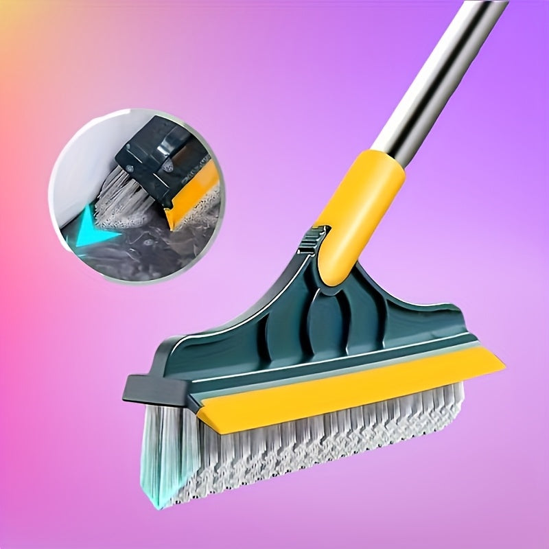 Multi-Function Cleaning Tool for Floors Bathrooms Scraping and Wiping