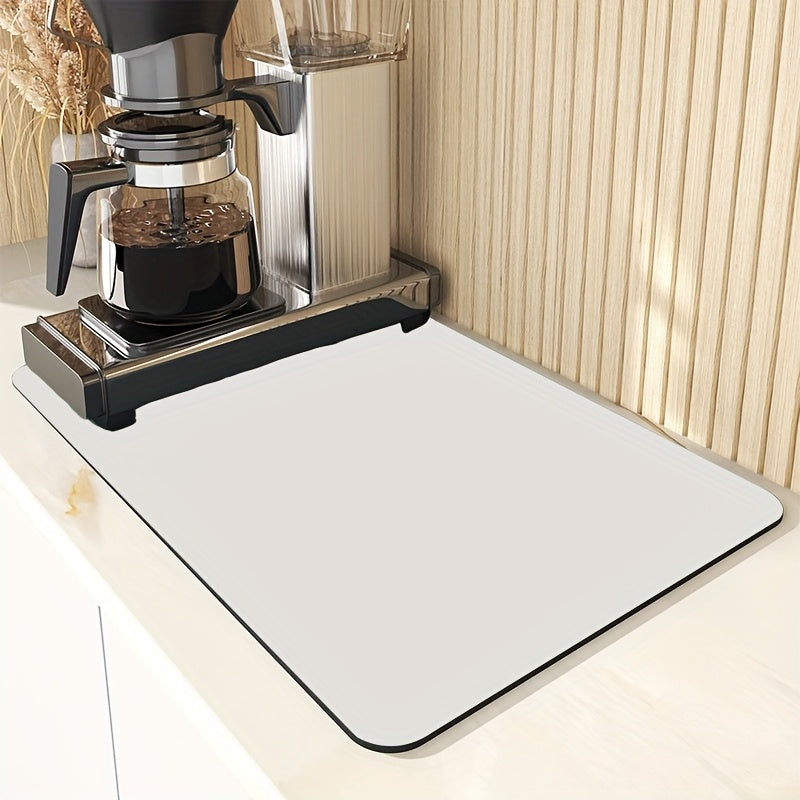 Waterproof Kitchen Dish Drying Mat with Heat-Resistant Anti-Slip Backing