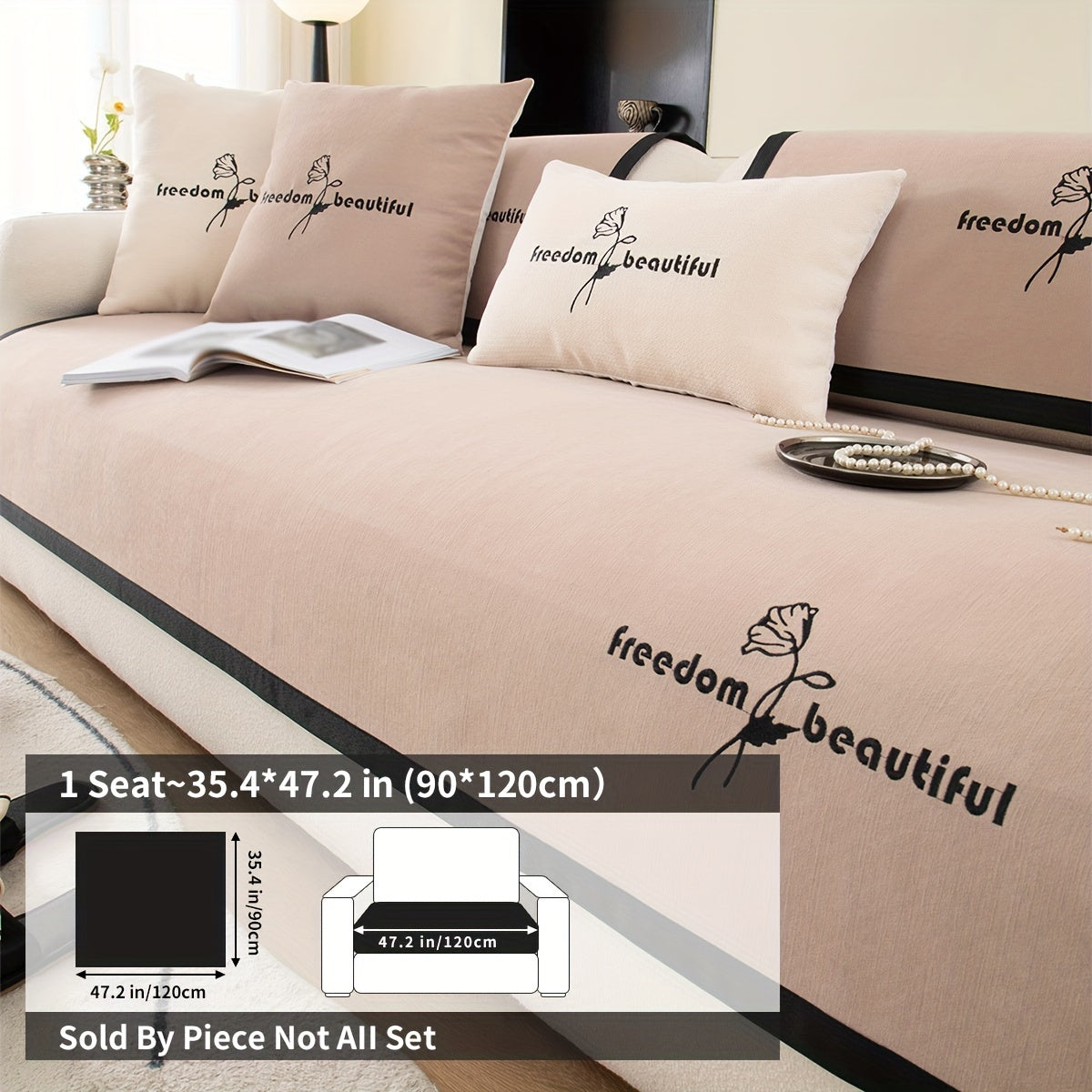 Современная накидка на диван из полиэстера для кресла, loveseat, 3-4 местного секционного