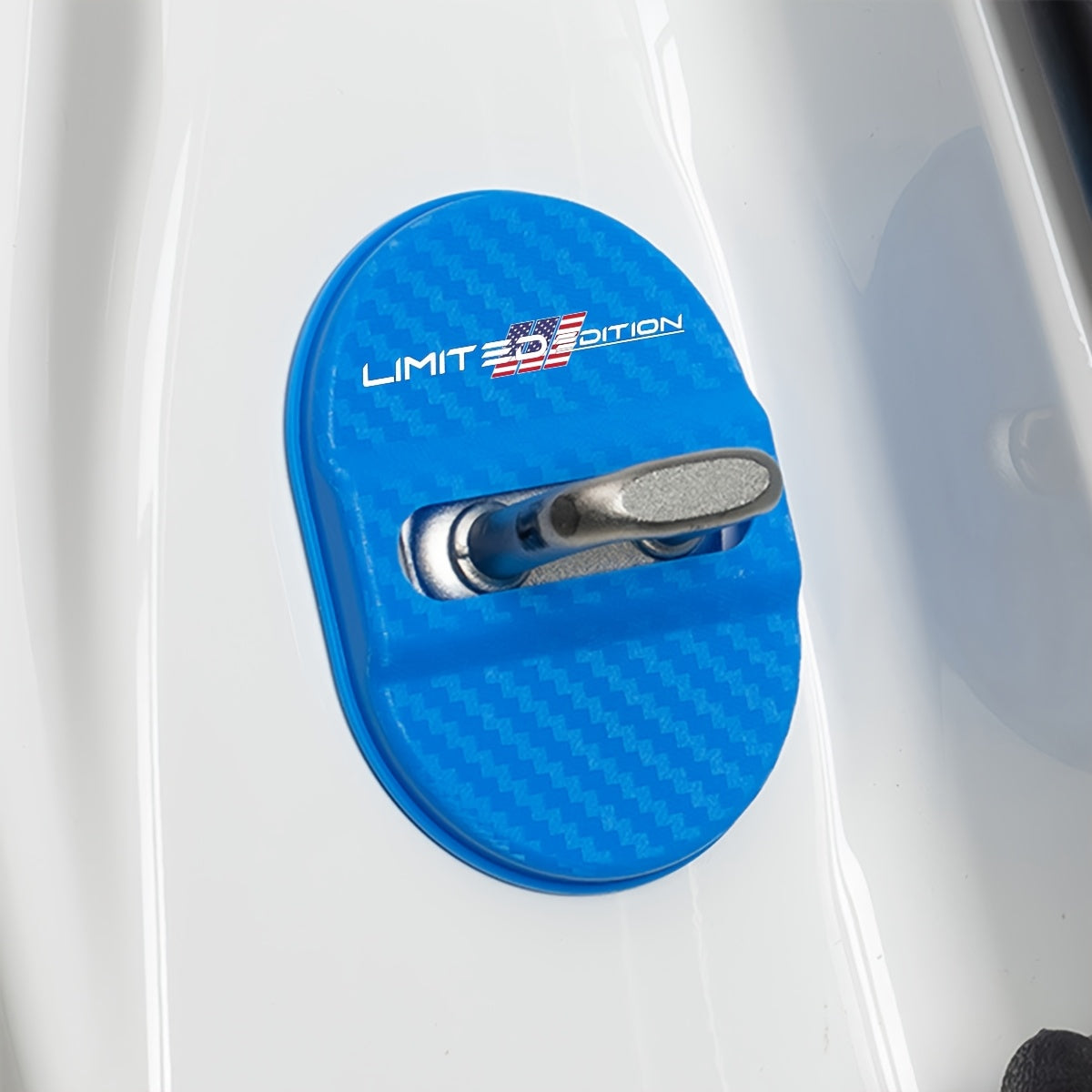 Avtomobil eshigi qulfi yopqog'i himoyachisi ABS bardoshli tashqi aksessuar 4 dona