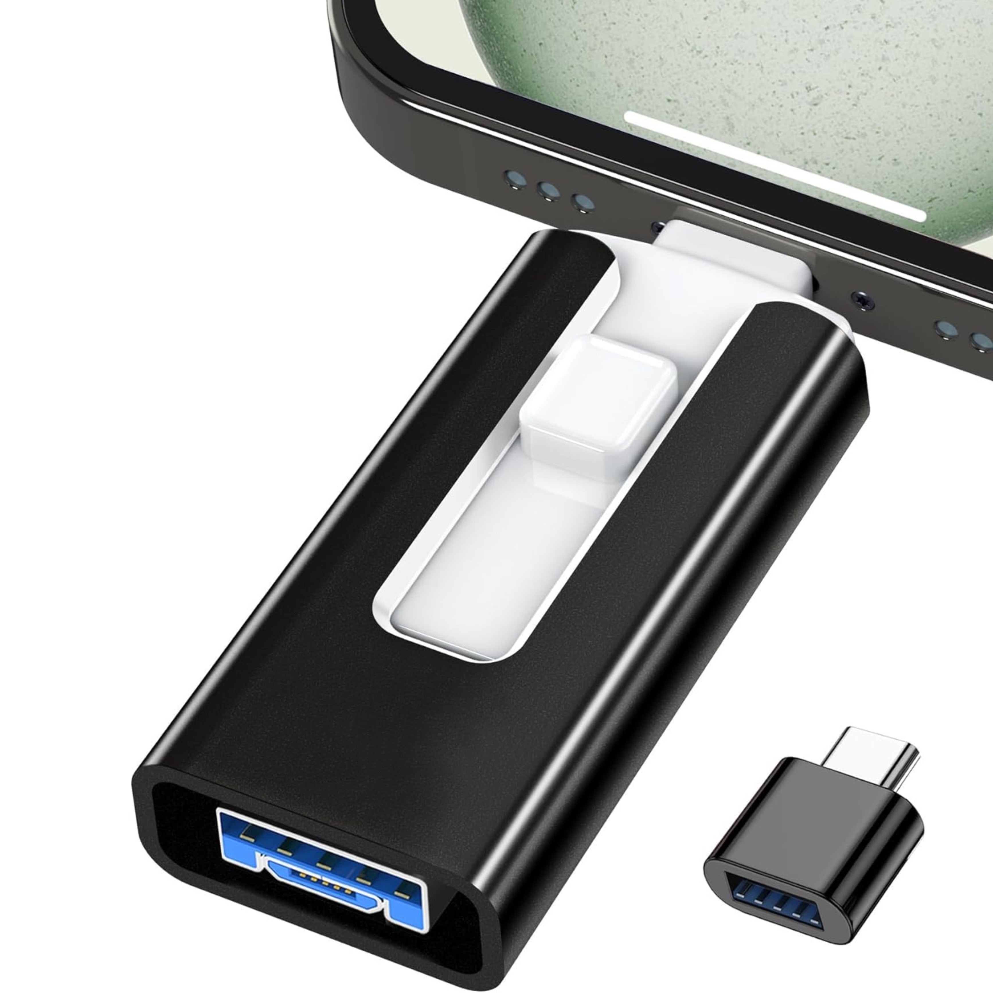 MFi Certified iPhone Photo Stick 64GB 128GB 256GB USB 3.0 External Storage