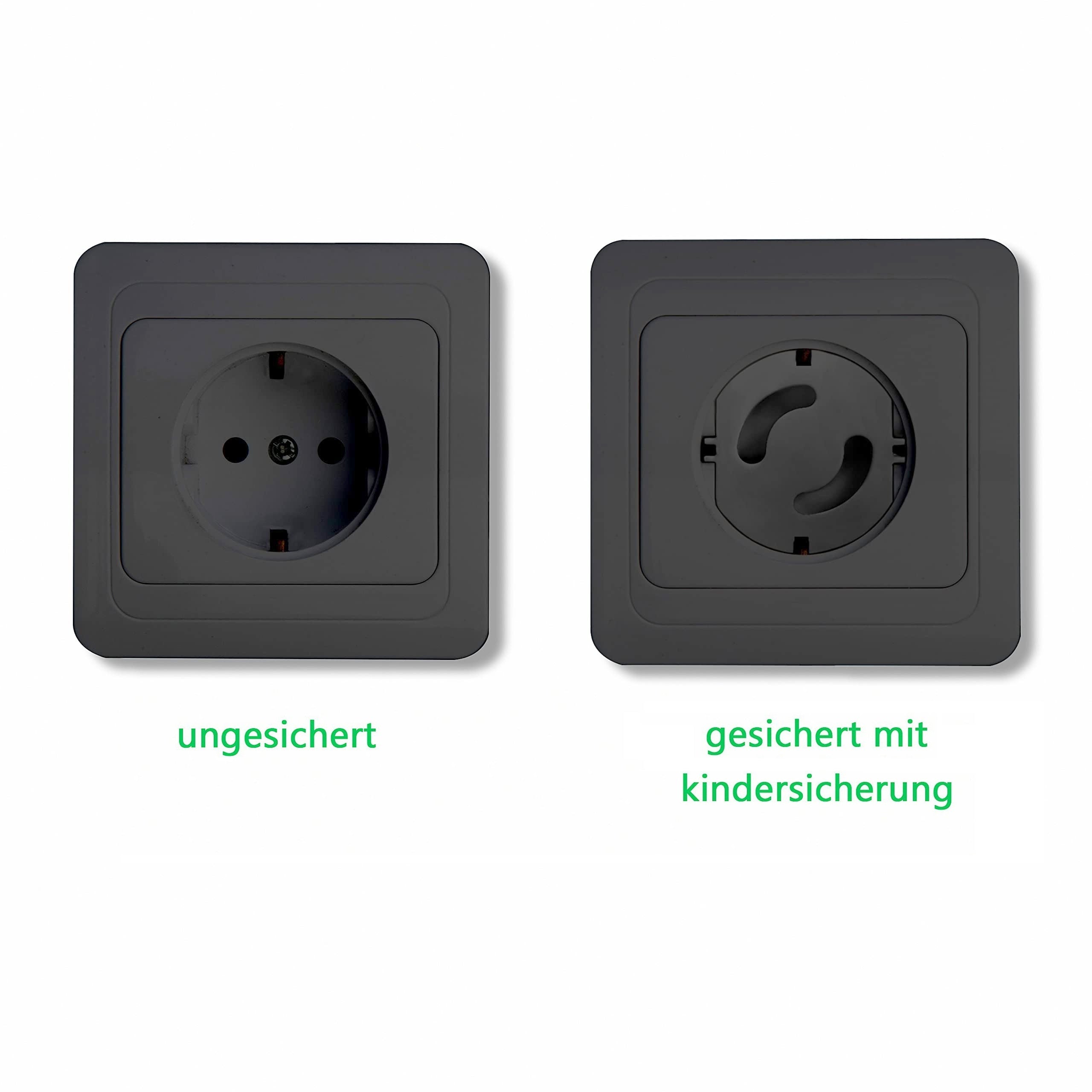 European Plastic Safety Socket Cover for Children Ages Birth to 7 Years
