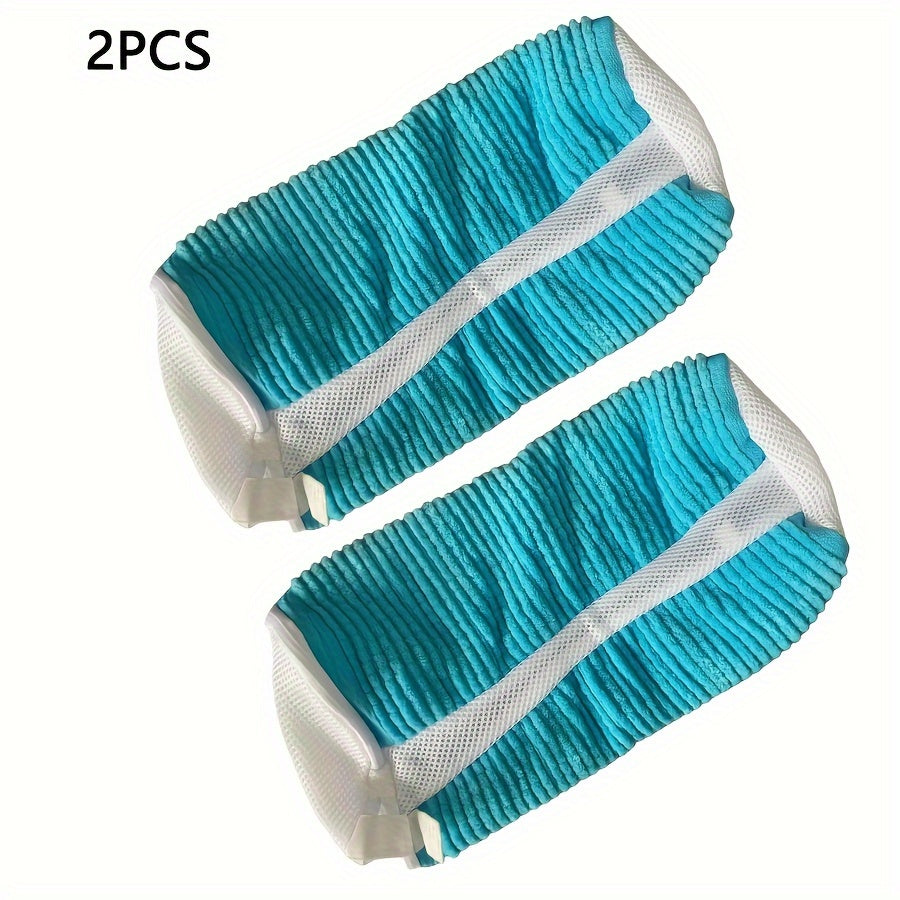 Juego de 2 bolsas para lavar zapatos para protección y limpieza de zapatos gris y amarillo