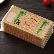 Double-Ended Bamboo Toothpicks Pack of 1000 Disposable Portable