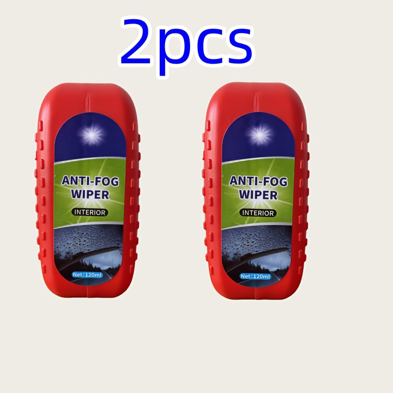 Spray anti-vaho para parabrisas de coche portátil, limpiador de niebla, escobilla limpiaparabrisas, 120ml