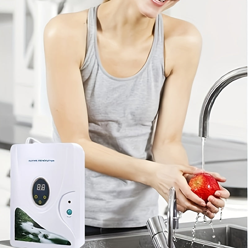 600mg/h Ozon generatori raqamli taymer bilan go‘sht, meva, sabzavotlar uchun portativ havoni tozalash qurilmasi