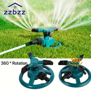 Durable Garden Sprinkler with 360-Degree Rotation Water-Saving Lawn and Plant Irrigation