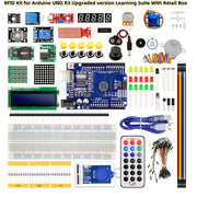 Arduino Uno R3 RFID Kit with Digital Display and Hardwired Power for Education and Projects