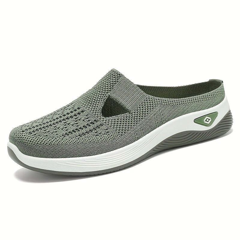 Women's Slip-On Slippers Breathable Fabric Indoor Outdoor Comfortable