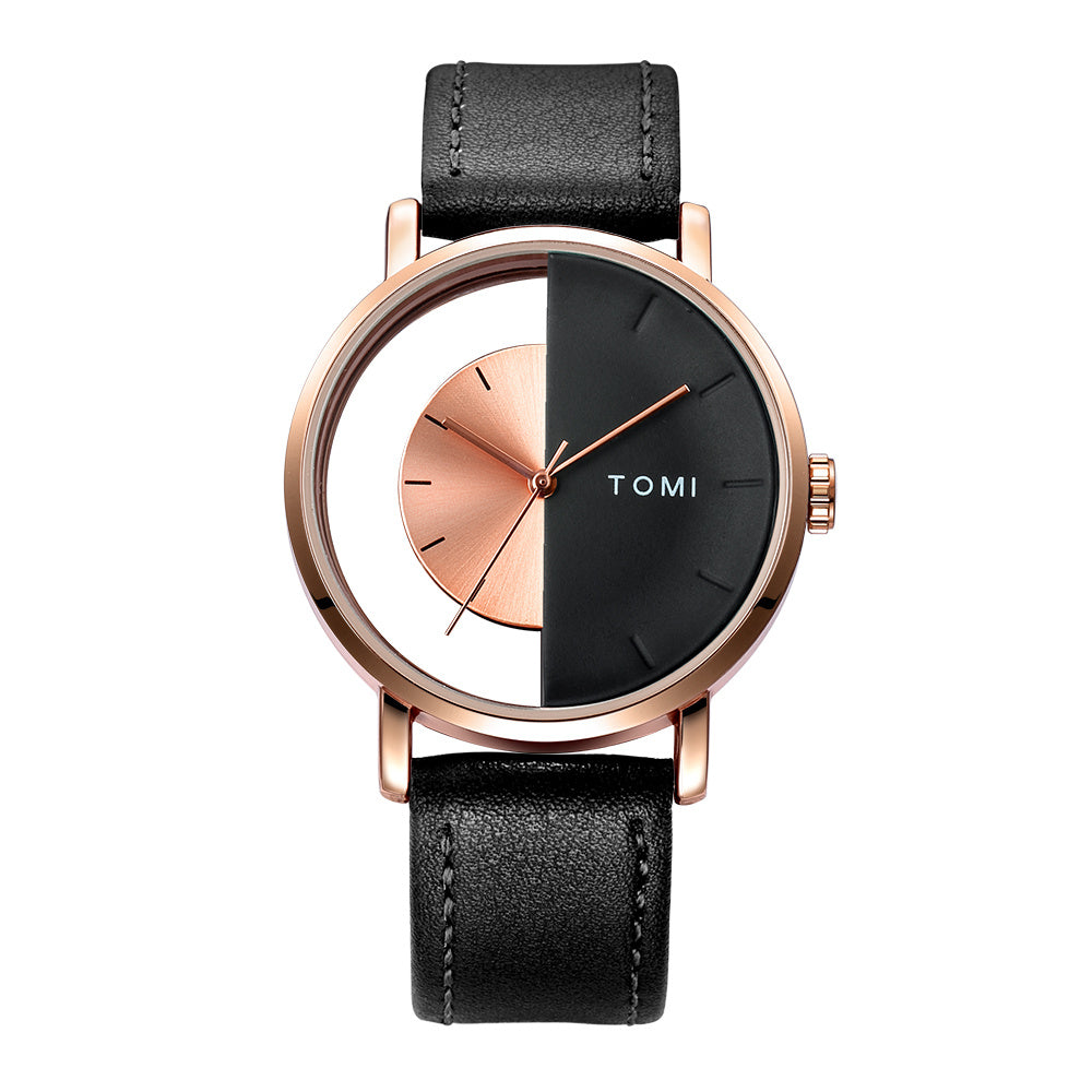 Women's Elegant Hollow Strap Watch for Ladies Stylish Jewelry Timepiece