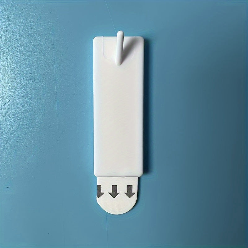 Ganchos de plástico autoadhesivos para calendarios y uso doméstico duraderos, removibles, con pegado fuerte