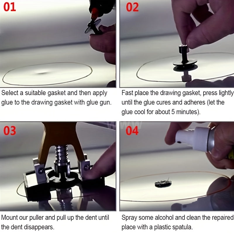 Car Dent Repair Kit Paintless Dent Removal Tool for Vehicle Body Damage