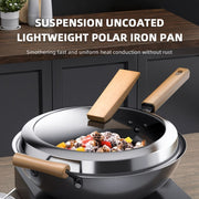 Xitoydan ko'p maqsadli qovurish panasi: Gaz va induksion pechlar uchun ideal, oson tozalanadigan yopishqoq yuzasi, qulay ergonomik tutqichi, uyda pishirish uchun zarur bo'lgan oshxona anjomlari.