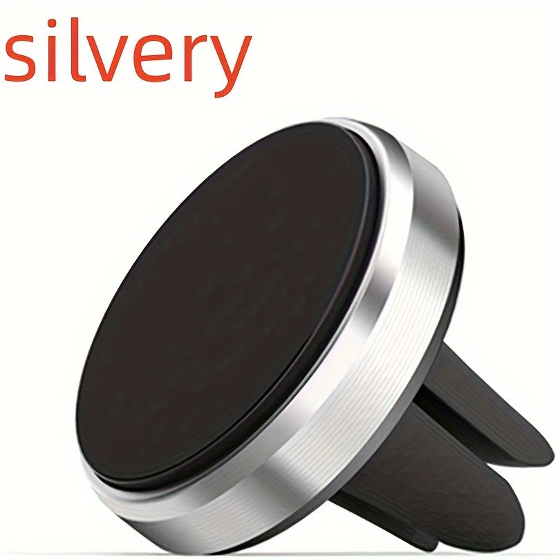 Avtomobil telefoni uchun magnit klip, havo ventili uchun dumaloq magnit stend