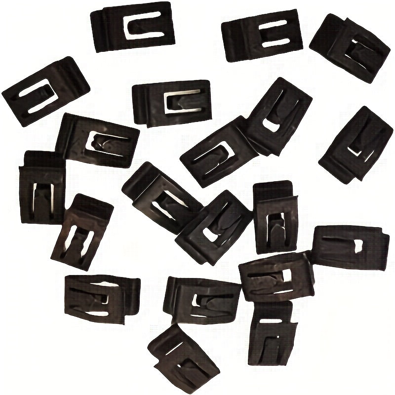 20pcs Universal Metal Dashboard Clips for Cars Repair Replace Fixer