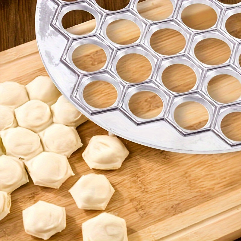 Aluminum Dumpling Maker with 37 Holes for Meat and Pastries Kitchen Tool