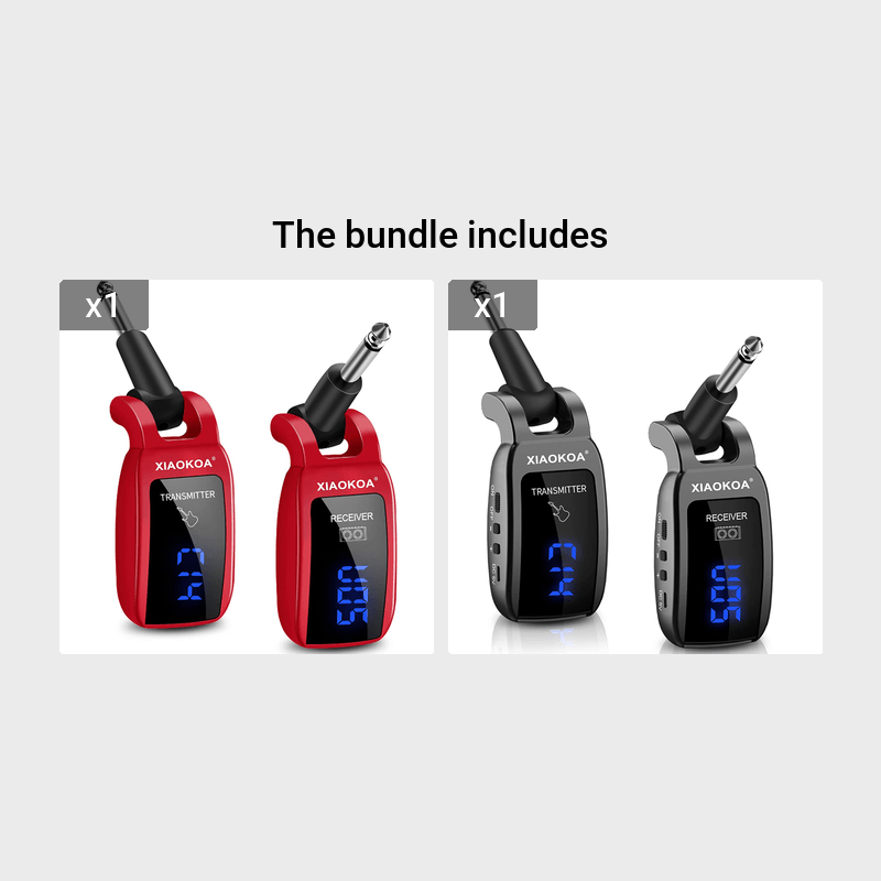 UHF беспроводная гитарная система для электрогитары и бас-гитары