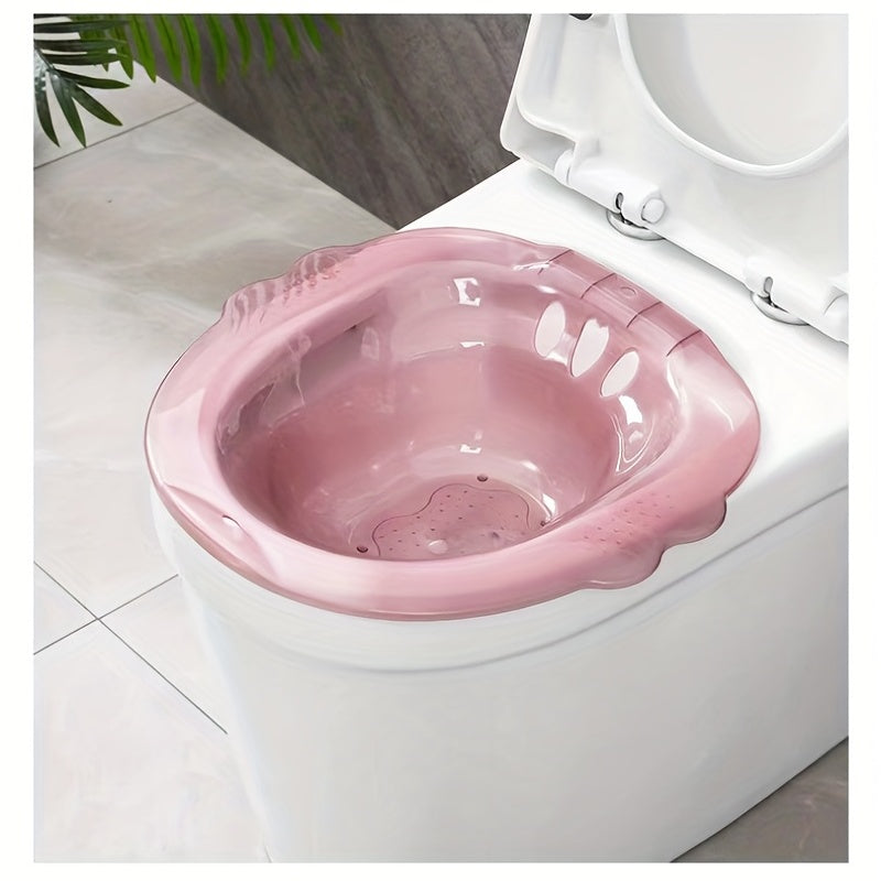 Household Bath Tub with Extra Thickness for Postpartum and Pregnant Women with Toilet Seat Sink and Separate Butt Cleaning Basin