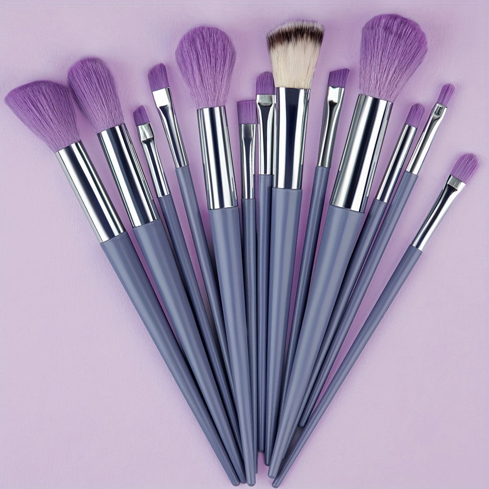 Synthetic Makeup Brush Set for Beginners and Professionals with Travel Case