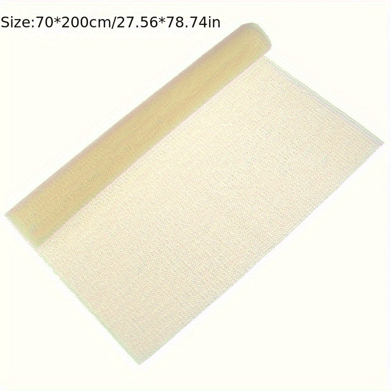 Gran alfombrilla de PVC antideslizante para estabilidad y protección del suelo, lavable a máquina