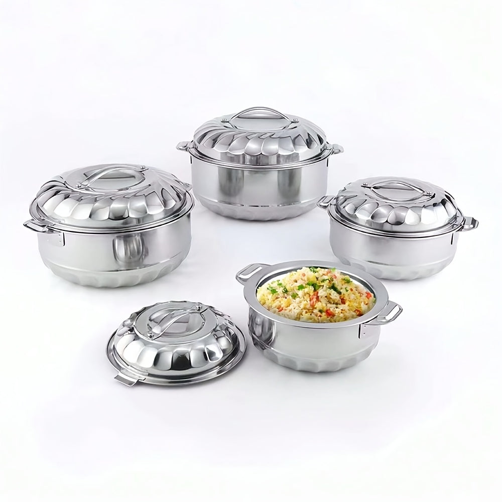 Double Insulation Pot Stainless Steel Kitchen Cookware Durable Heat Resistant