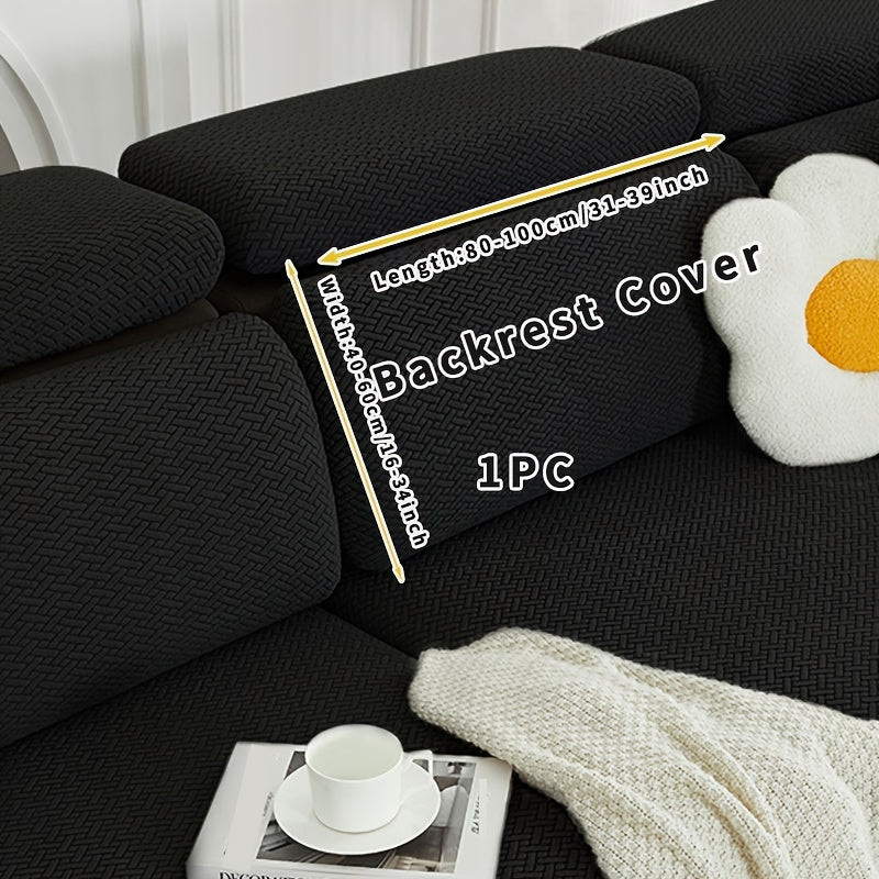 Серый флисовый чехол для дивана, подходящий для всех сезонов, эластичный и защитный для домашнего использования.