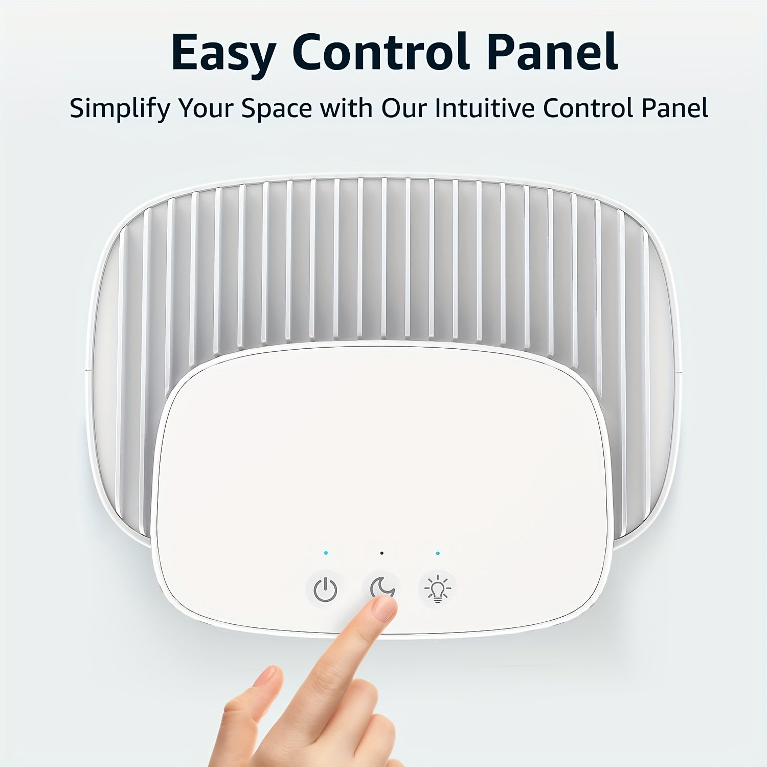 Water Tank Dehumidifier for Home 95oz, 950 sq ft, Sleep Mode, LED Light