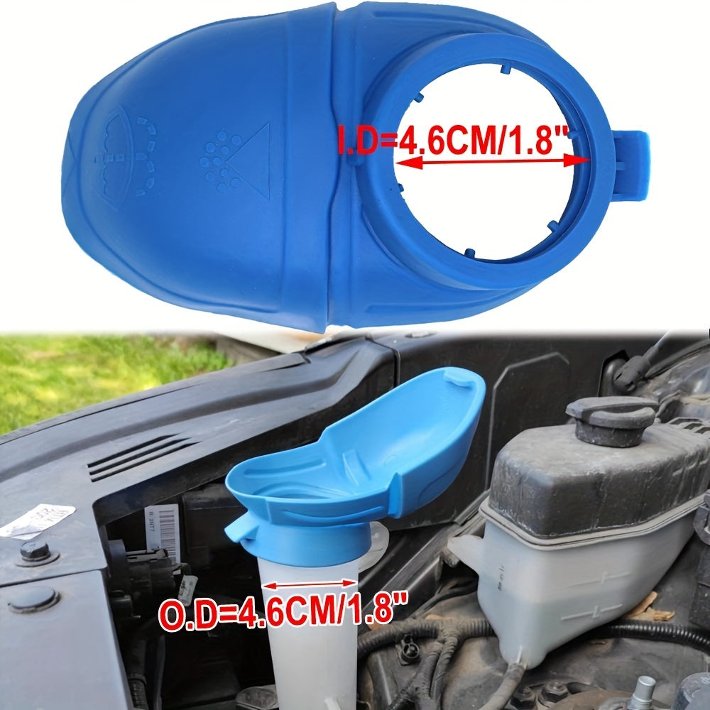 Car Windshield Washer Fluid Reservoir Filler Cap Durable Plastic Fits Most Vehicles