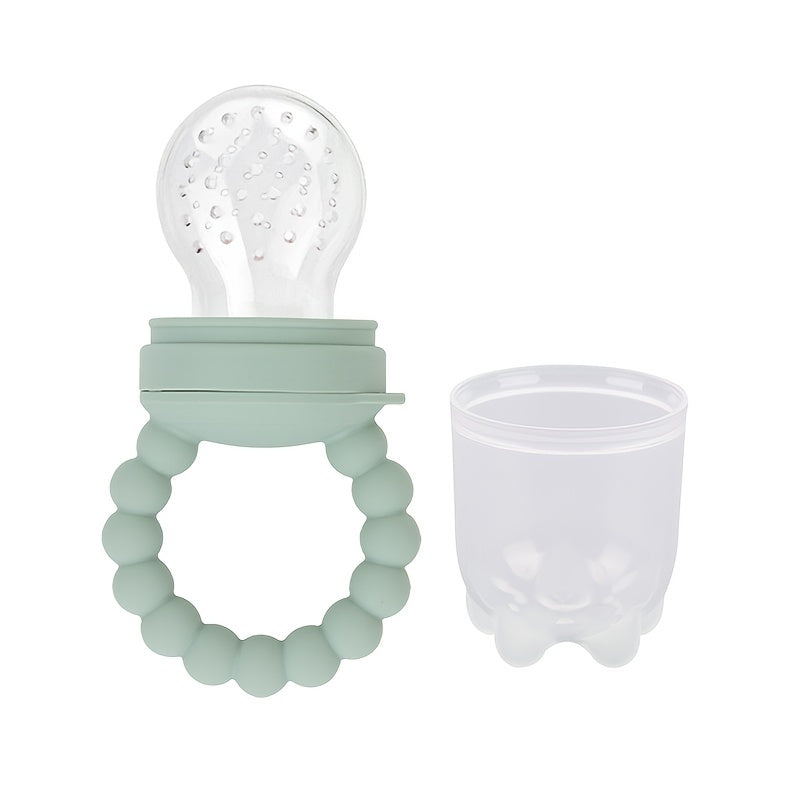 Baby Silicone Pacifier with Fruit and Vegetable Feeder for Supplemental Feeding