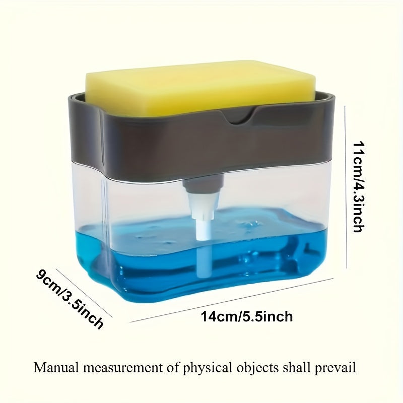 3 ta oshxona sovun tarqatuvchilari to'plami - Qopqoqsiz, qulay tozalash uchun turuvchi idish yuvish suvi bosish qutisi, sovun tarqatuvchi to'plami