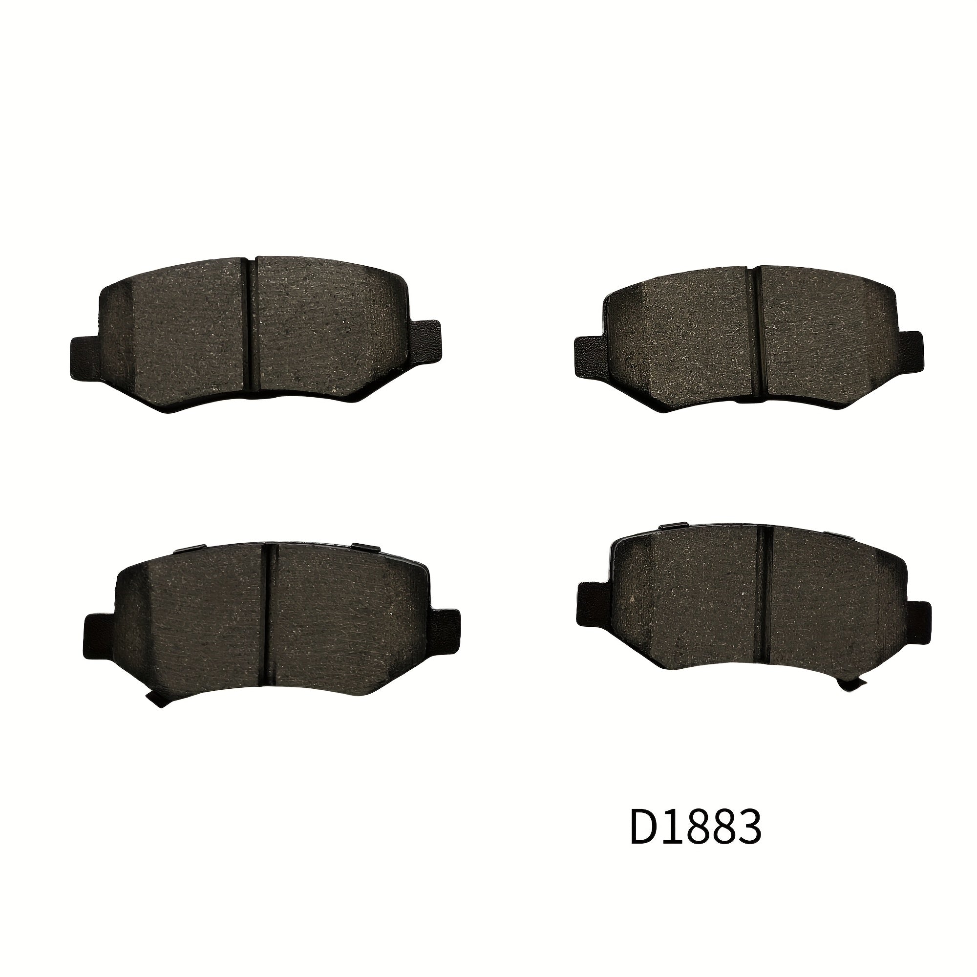 4pcs Ceramic Brake Pads Set for Cars Replacement Brake Components