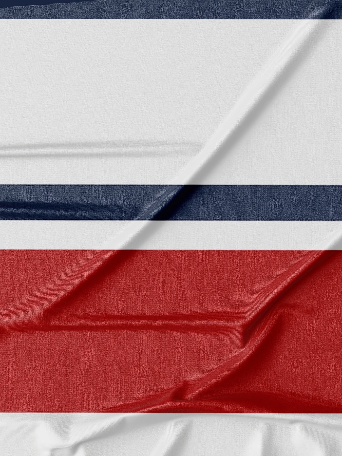 Men's Striped Short Sleeve T-Shirt with Crew Neck Digital Print All-Season Polyester Knit