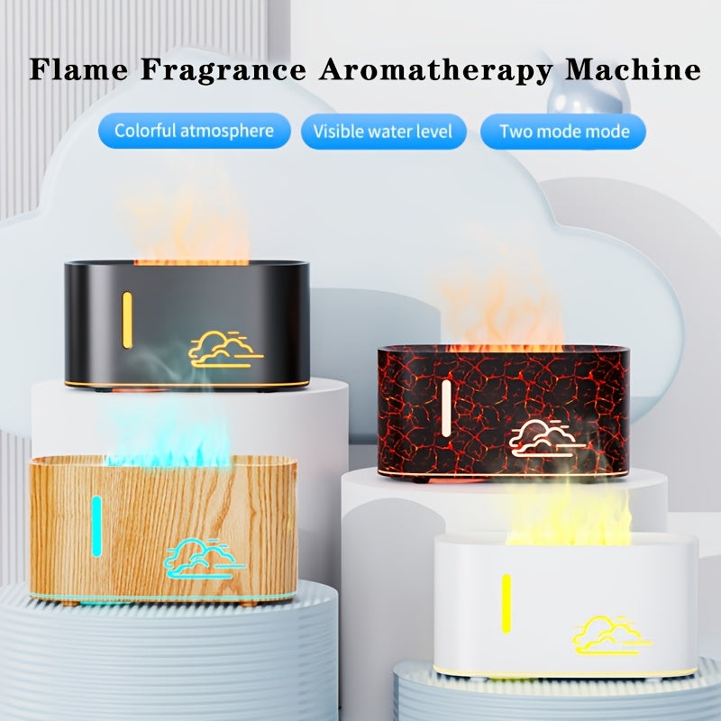 Portable USB Aromatherapy Humidifier with Colorful Atmosphere, 160ml