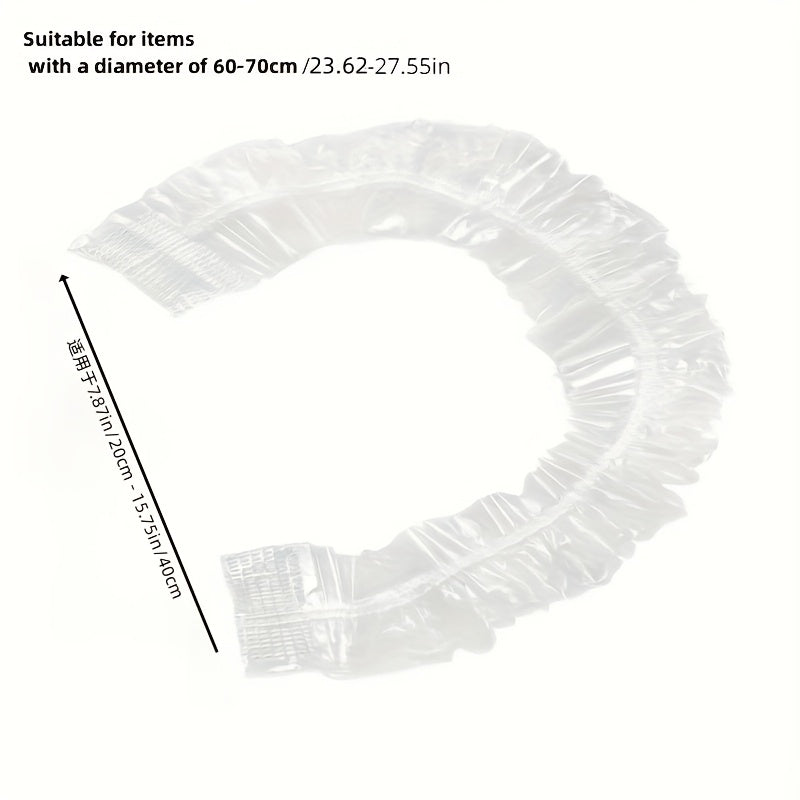 30-40 dona plastik chang to'siqlari to'plami - elektronika, uy jihozlari va ofis uskunalari uchun PVC himoya qadoqlash - suv o'tkazmaydigan, chang o'tkazmaydigan, tozalash oson va cho'ziluvchan chang to'siqlari to'plami.