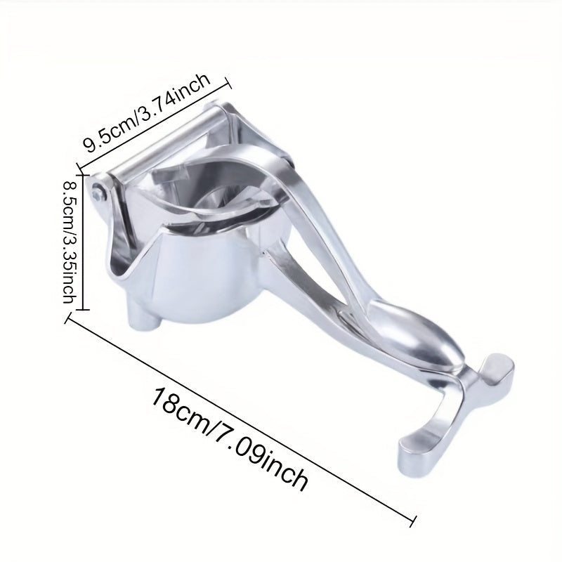 Uyingizni bu ko‘p funksiyali sitrus pressi bilan yangilang! Bu qo‘lda press apelsin, granat va limonlarni osonlik bilan siqib chiqaradi, bu sizning kichik xonadoningiz uchun mukammal qo‘shimcha bo‘ladi. Portativ va foydalanish oson, bu meva pressi sizning
