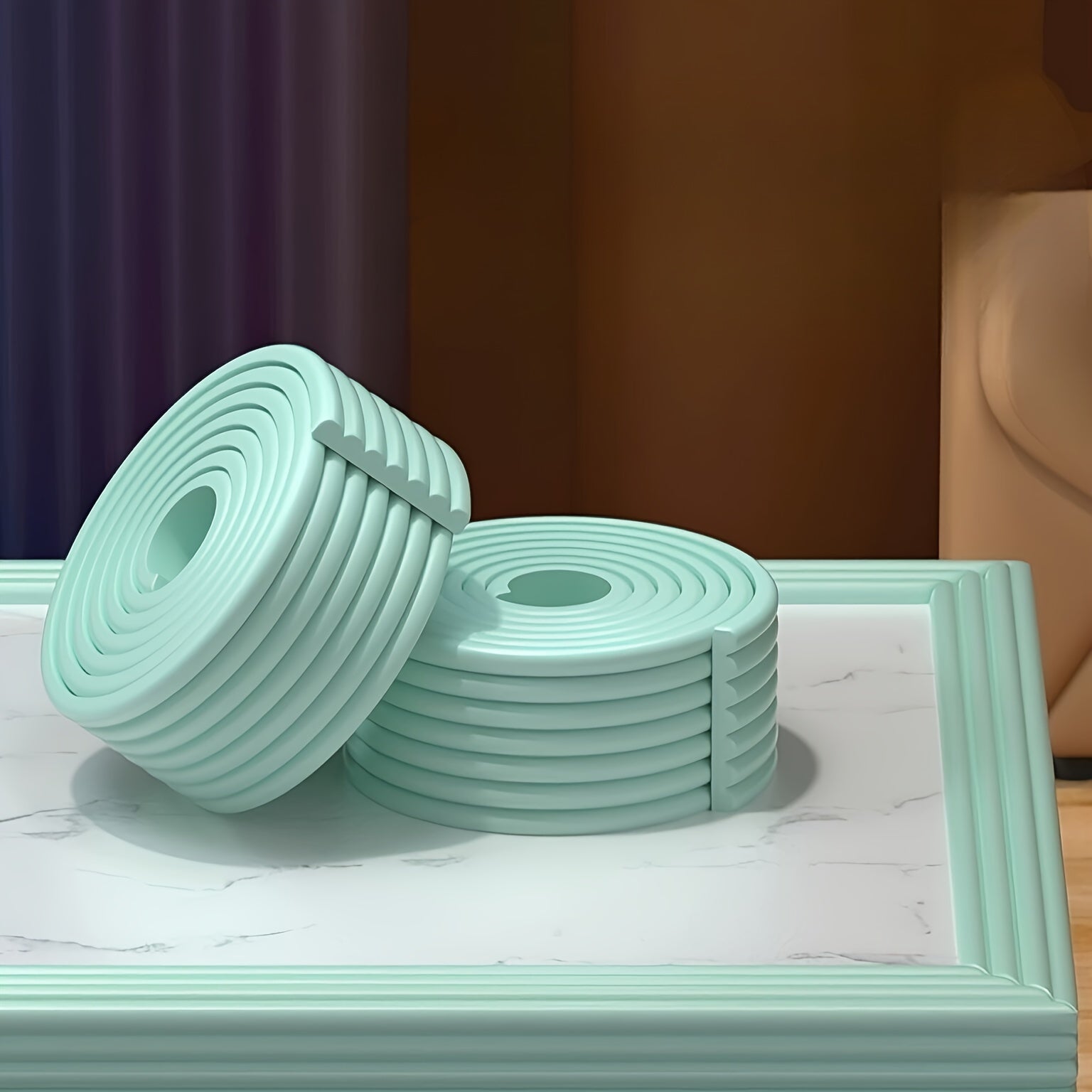 W-Shaped Wall Corner Protectors Bumper Strips for Wall Corner Safety