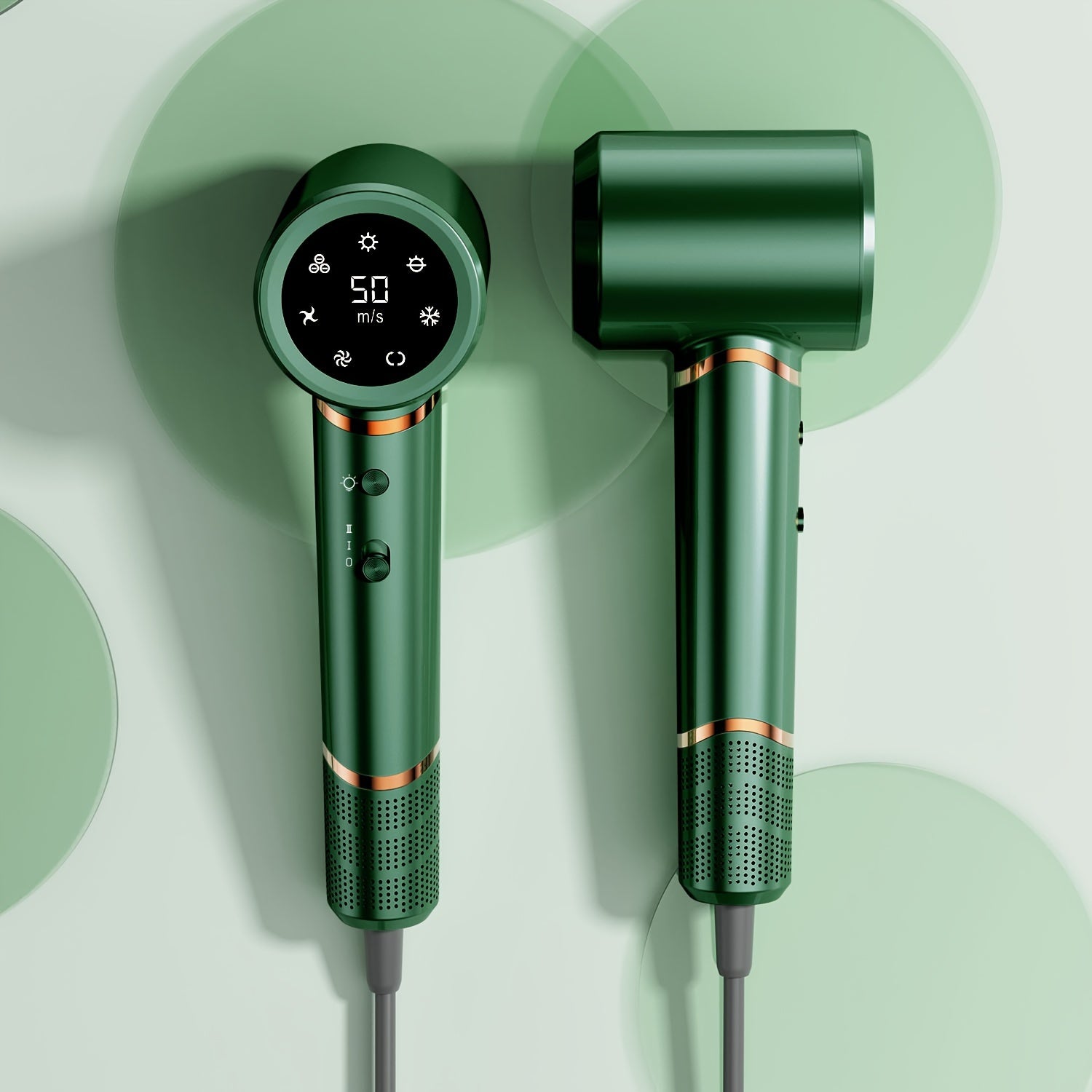 High-Speed Hair Dryer with Diffuser Quick Drying Negative Ion Aromatherapy Low Noise