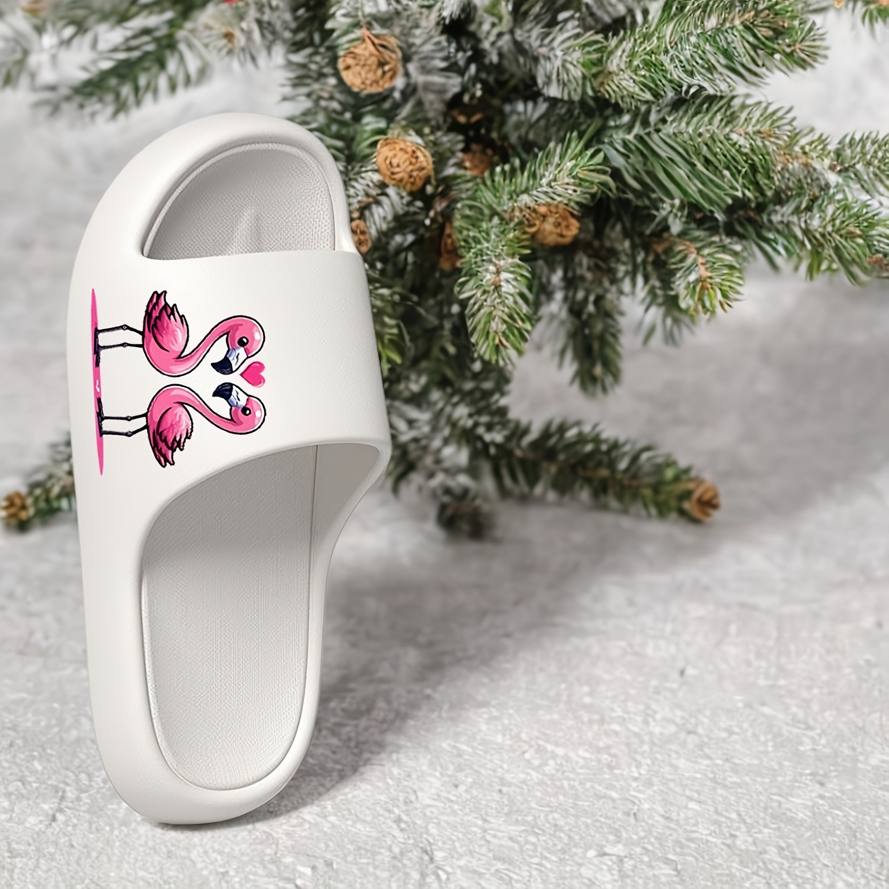 Унисекс тапочки из EVA с нескользящей подошвой для дома и улицы, черные и белые