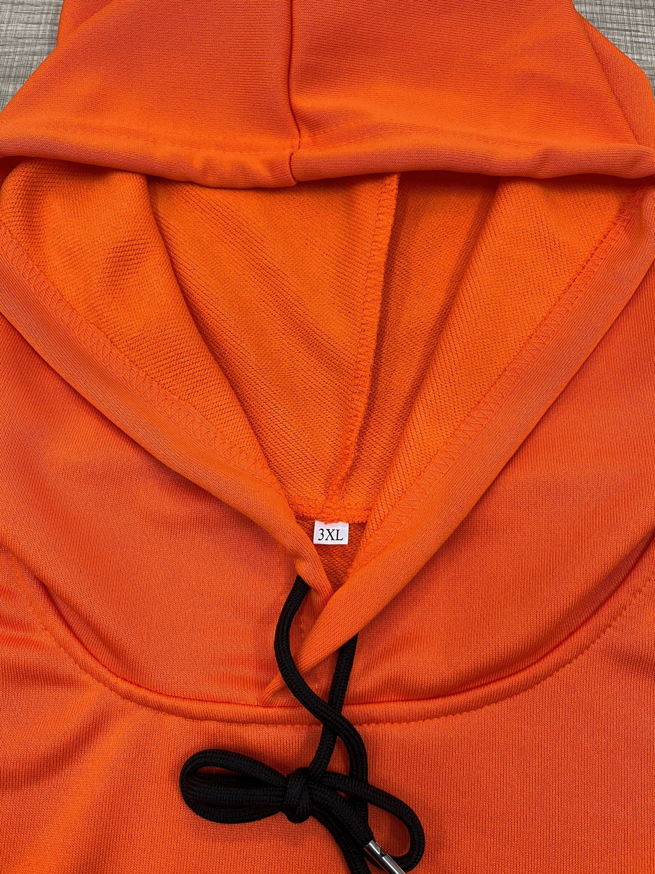 Sudadera con capucha de tamaño grande con estampado de NYC para hombres con bolsillo canguro, casual para otoño e invierno