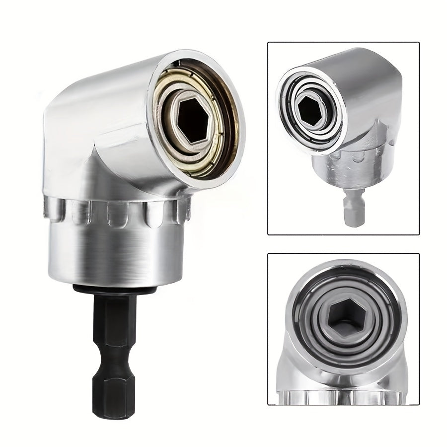 To'g'ri burchakli burg'ulash uchun qora alloy po'latdan tayyorlangan 105 daraja burchakli qo'shimcha