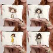 Durable Travel Cosmetic Pouch for Makeup and Teacher Gifts