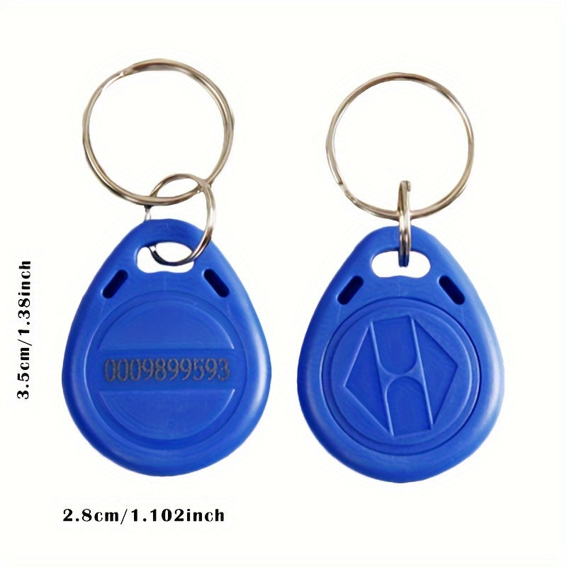 5 RFID Keyfobs 125KHz Read-Only Access Control for Office Security