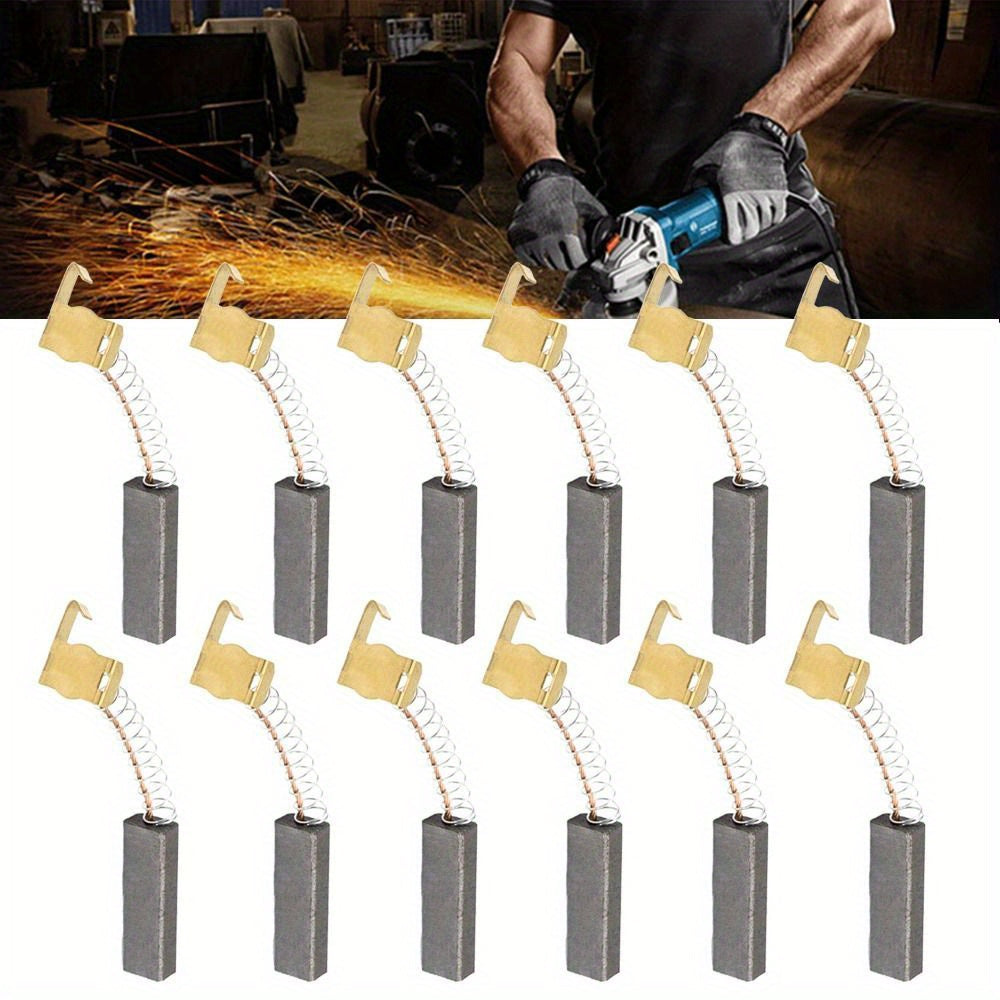 4 dona metall karbon cho‘tkalari uchun changyutgich motorlari QW12T-608 QW12T-607 bardoshli asbob qismlari