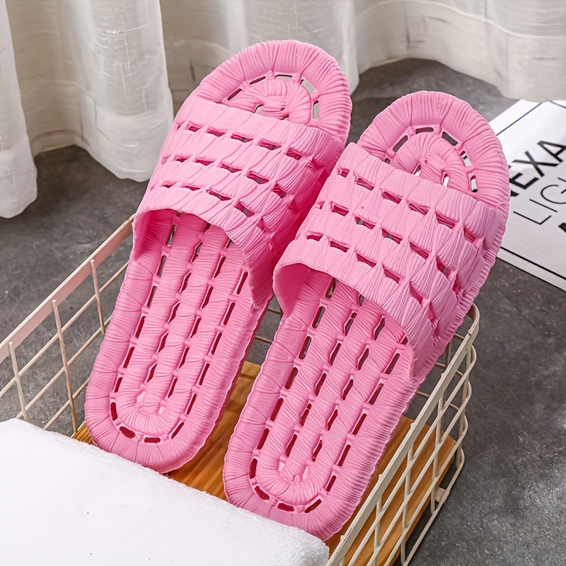 EVA Couple Slippers Waterproof Anti-Slip Soft Sole Indoor Bathroom Casual All-Season