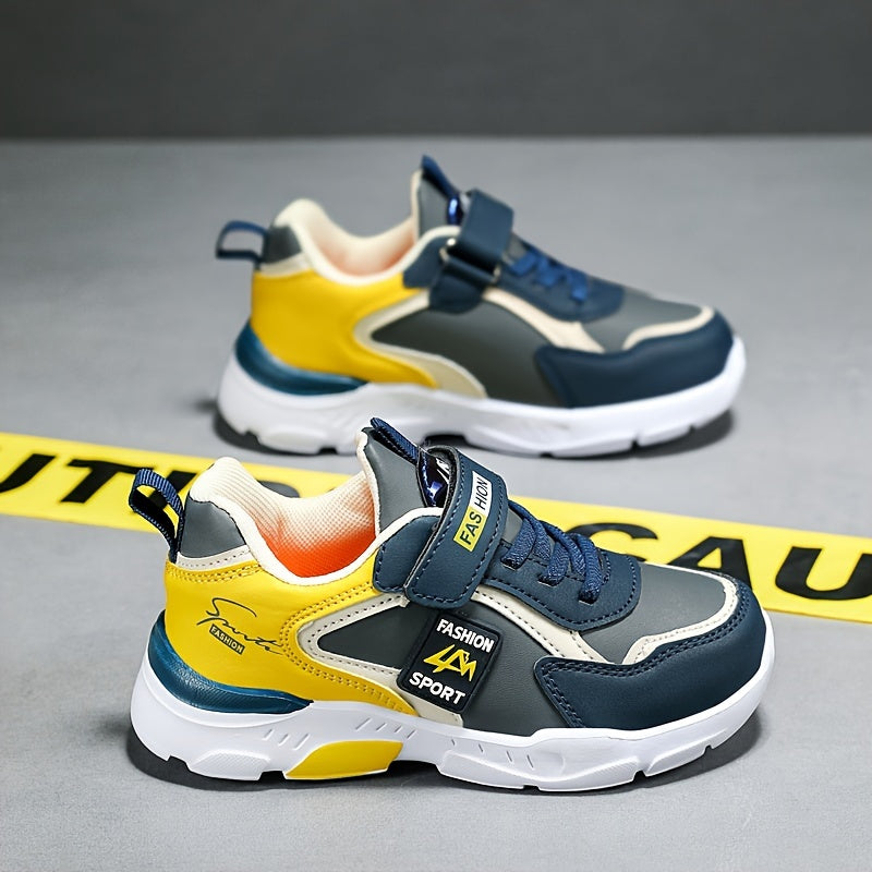 Детские дышащие массивные кроссовки для мальчиков и девочек для повседневных прогулок на свежем воздухе