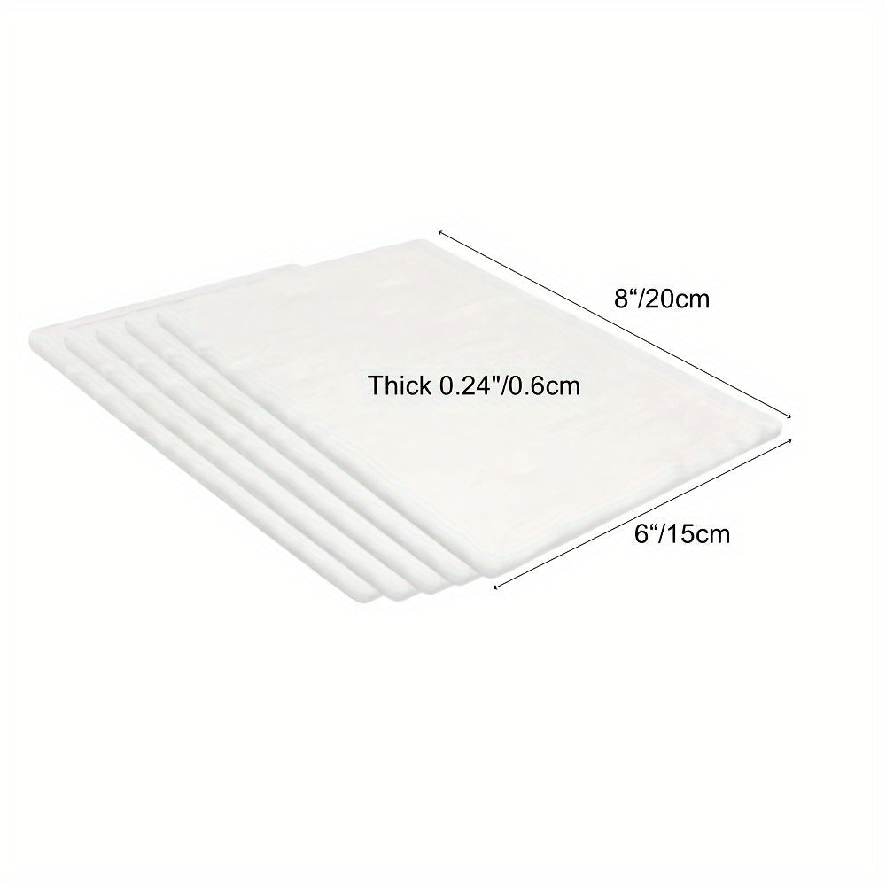 Durable Ceramic Fiber Fire Pit Tabletop with Reusable Wick for Indoor Outdoor Use